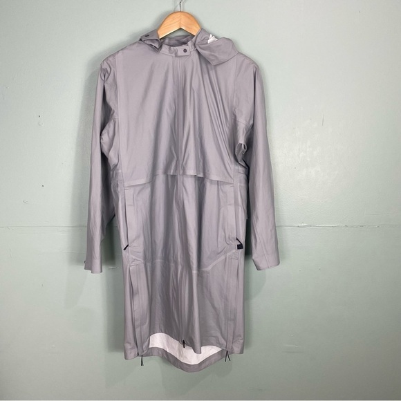 Lululemon Lab Kosaten Shell Jacket Gray XS Hooded W4BINS - Picture 3 of 9